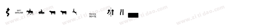 Cartoon 2 US字体转换